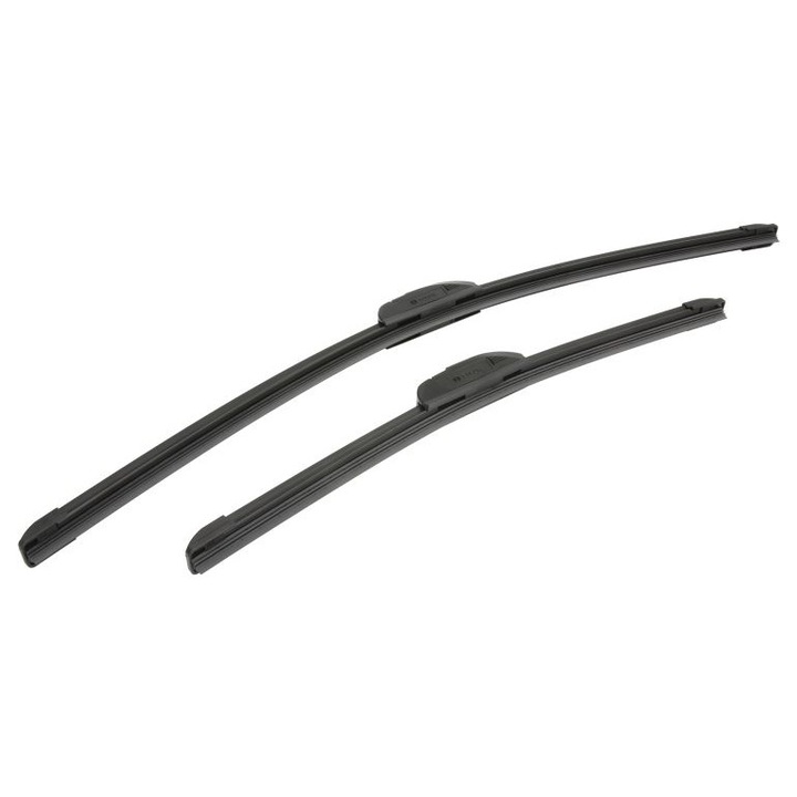 Set stergătoare auto Bosch Aerotwin Retrofit pentru parbriz Renault Latitude 600x400mm, cauciuc siliconat, cu 4 stickere auto