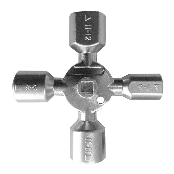 Univerzális kulcs záró-nyitó rendszerekhez, Proline, 1x7mm és PH2, kompakt méret