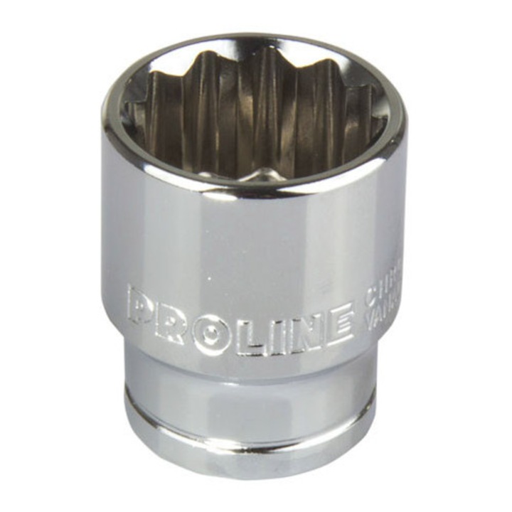 Двоен шестоъгълен гаечен ключ 1/2" 14 мм, Proline, хром-ванадиева стомана