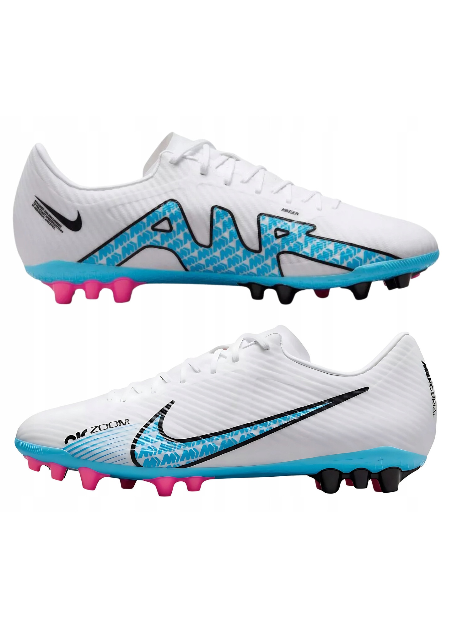 Ghete de fotbal Nike Mercurial Zoom Vapor 15 AG, sintetic/plasa