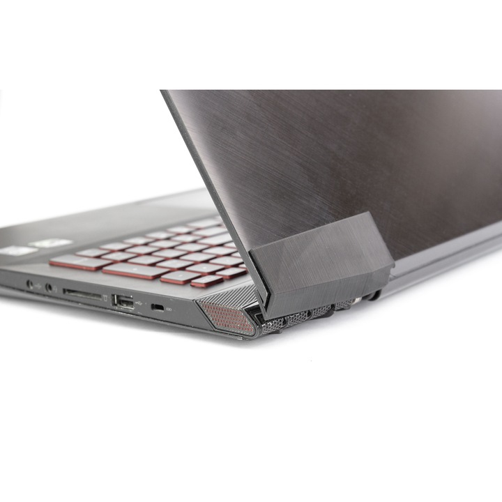 Kit de reparatii NetDan pentru balamale Lenovo Y50-70, cleme negre, asamblare usoara, material rezistent