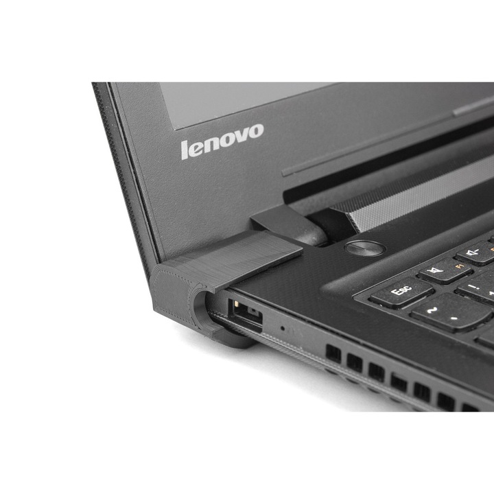 Kit reparatii, Lenovo, 300-15, negru, pentru laptop balamalei, instructiuni de asamblare incluse, material rezistent, asamblare usoara, fara lipici, reparare rapida