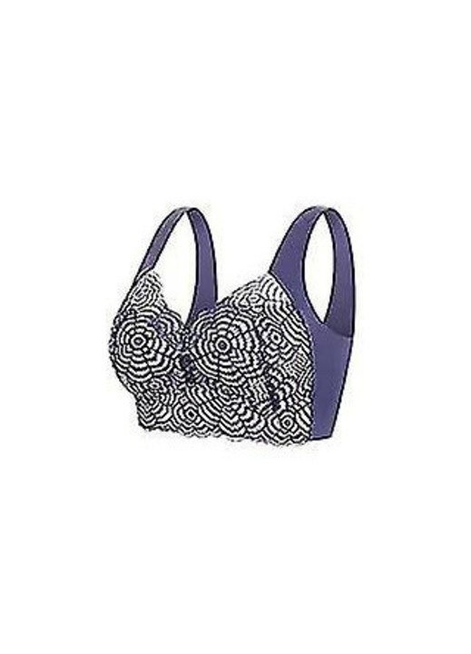 Set 2 sutiene, Albastru, Dantela, XL INTL