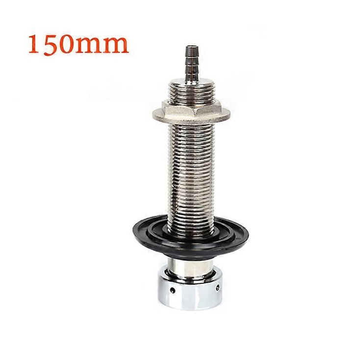 Кран за наливна бира, 150 мм, метал, сребрист