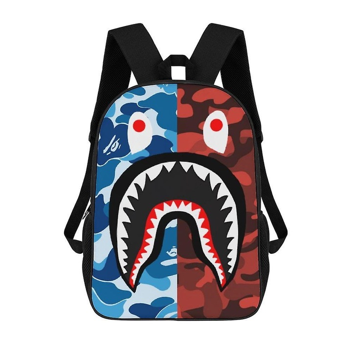 Rucsac mare, 41x30x11.5cm, material poliester, design ergonomic, multicolor