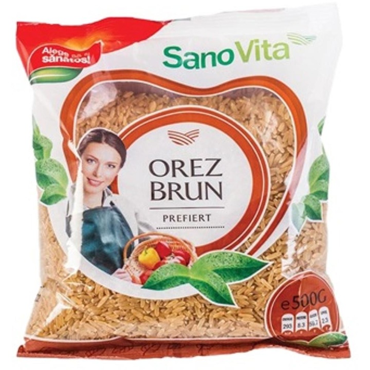 Set 2 x Orez Brun Prefiert, Sanovita, 500 g