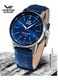 Часовник Vostok Europe Мъжки син автоматичен, Seiko Japanese NH35, 24 камъка, 42 часа резерв на ходене