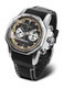 Часовник Vostok Europe Men's Black Quartz, Seiko Japanese VK64, японски, хибрид от кварцов и механичен механизъм