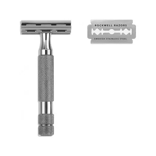 Aparat de ras clasic Rockwell 2C, Gunmetal - eMAG.ro