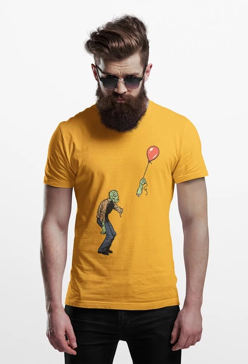 D&B 150 Uniszex Póló EB00029 Zombi, Aranyszín