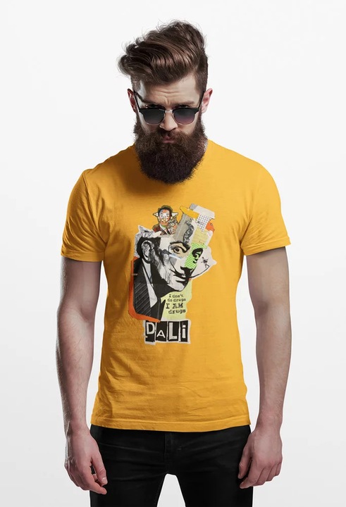 Unisex polo D&B 150 EB00021 Dali, Aranyszín