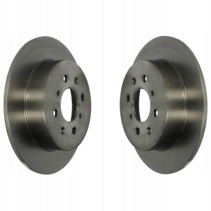 Autó hátsó féktárcsa készlet, Me Premium, Honda Civic VI VII-hez, Magasság 48.7 mm, Vastagság 10 mm, Külső átmérő 260 mm, Lyukszám 4