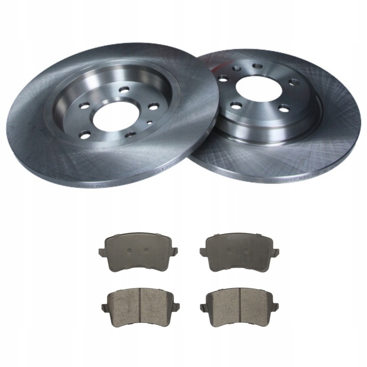 Set Placute De Frana Si Discuri De Frana, Punte Spate, Me Premium, Pentru Audi A4 B8 A5 A6 C7 A7 Q5 300Mm, Tip Disc Plin, Sistem De Franare Lucas / Trw, Marcaj De Control Ece R90, Contact De Avertizare Pentru Uzura Nepreparat Pentru Indicatorul De Uzura