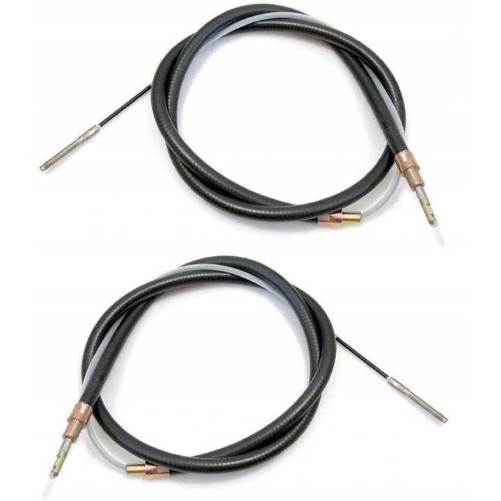 Kézifék Bowden Készlet B+J, Me Premium, BMW 3 E36-hoz, Hossz 1 1631 mm, Hossz 2 1062 mm, Fékrendszer Típus Tárcsafék, Hátsó Rész