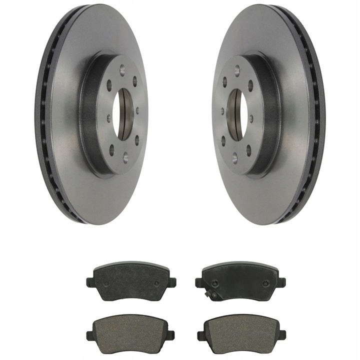 Fékbetét és féktárcsa készlet, Első tengely, Me Premium, Opel Agila B, Suzuki Splash modellekhez, Fékrendszer típusa: tárcsafék, Hossz: 116.3 mm, Magasság: 52.5 mm, Vastagság: 16.8 mm