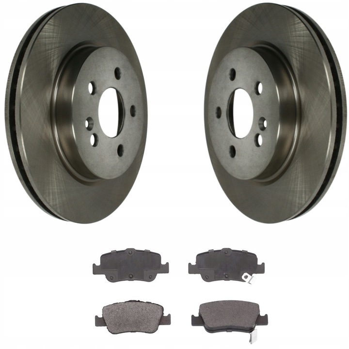 Fékbetét és Féktárcsa Készlet, Első Tengely, Me Premium, Mercedes ML W163-hoz, Külső Átmérő 303 mm, Tárcsavastagság 26 mm, Betétvastagság 17.7 mm, Lyukszám 5