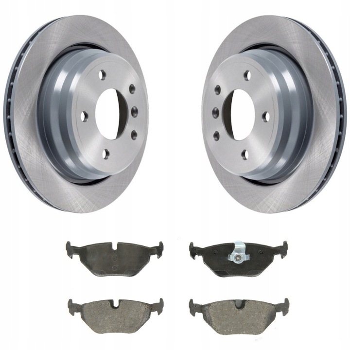 Fékbetét és Féktárcsa Készlet, Hátsó Tengely, Me Premium, BMW 5 E39 9603-hoz, Hátsó szerelés, Betét hossza 122 mm, 123.2 mm, Betét magassága 45 mm, Betét vastagsága 17 mm, Tárcsa átmérője 298 mm, Tárcsa vastagsága 20 mm