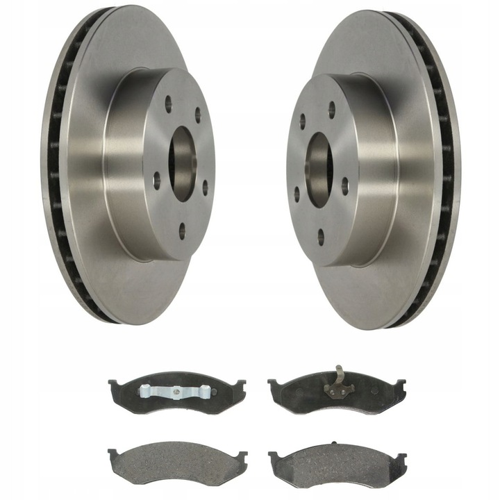 Fékbetét és Féktárcsa Készlet, Első Tengely, Me Premium, Jeep Grand Cherokee I Zj Zg-hez, Hossz 177 mm, Szélesség 54.9 mm, Tárcsa Vastagság 26 mm, Külső Átmérő 305 mm