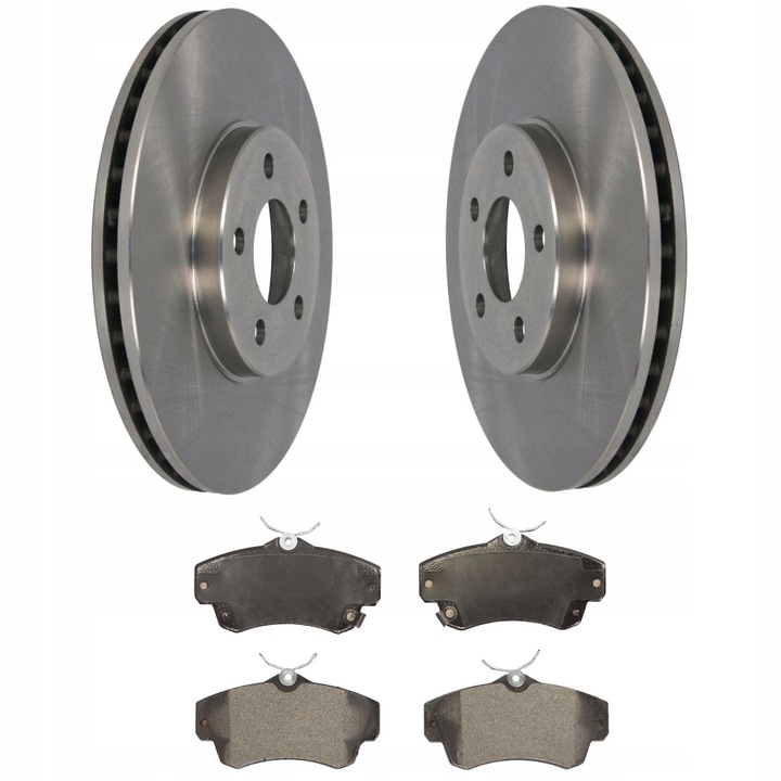 Fékbetét és féktárcsa szett, első tengely, Me Premium, Chrysler PT Cruiserhez, szélesség 123.9 mm, magasság 64.6 mm, betét vastagság 20.1 mm, tárcsa vastagság 23 mm