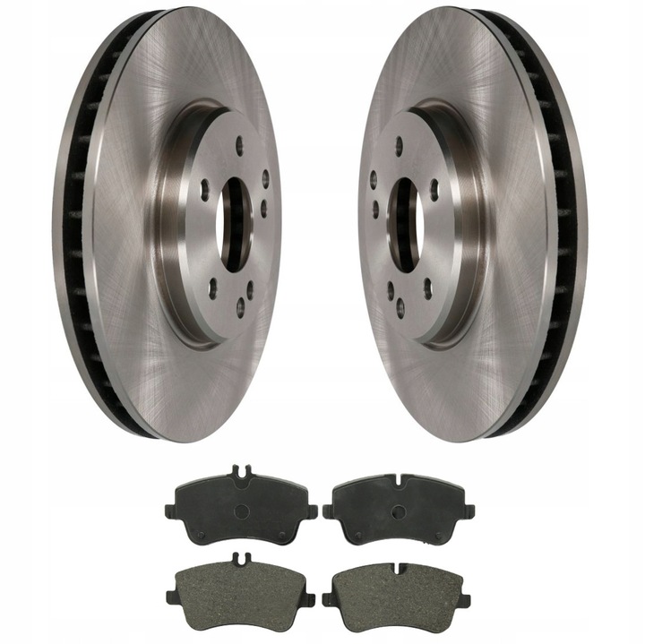 Fékbetét és féktárcsa szett, első tengely, Me Premium, Mercedes Clc Cl203 Slk R171-hez, hűtött tárcsa típus, külső átmérő 300 mm, tárcsa vastagság 28 mm, TRW fékrendszer