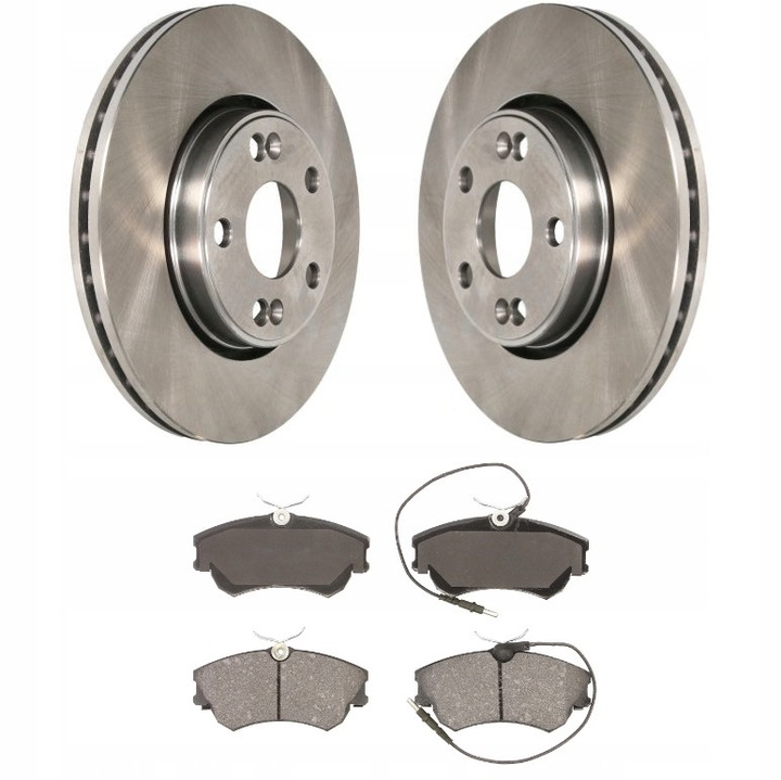 Autó Fékbetét és Bal oldali Féktárcsa Készlet, Me Premium, Renault Espace III-hoz, Szellőztetett Tárcsa Típus, 280 mm Külső Átmérő, 24 mm Tárcsa Vastagság, 129.9 mm Betét Szélesség