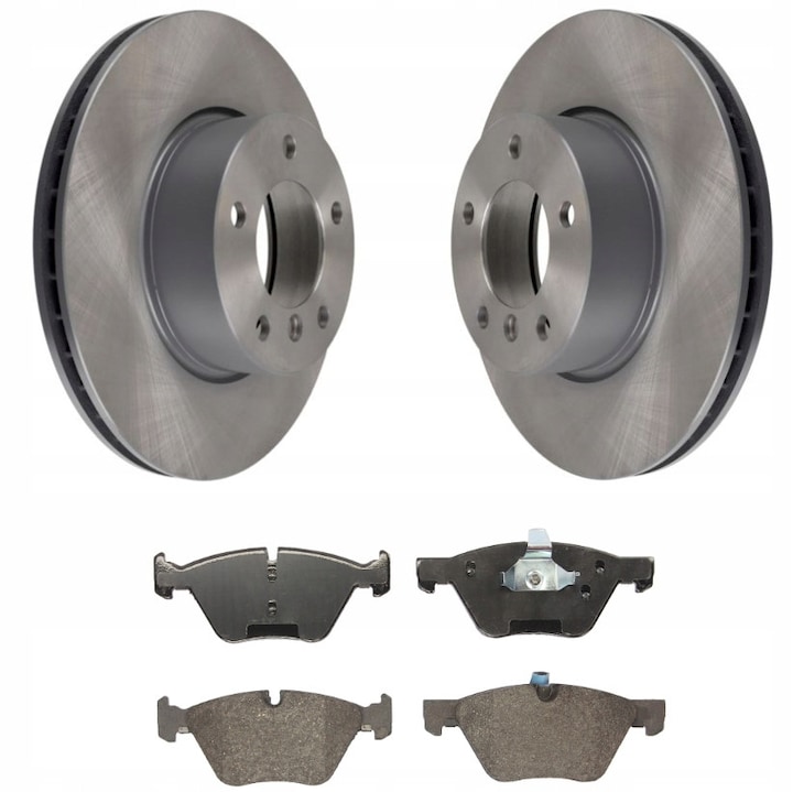 Set Placute De Frana Si Discuri De Frana, Punte Fata, Me Premium, Pentru Bmw E90 E91 E92, Montare A x a Fata, Tip Disc De Frana Ventilat, Sistem De Franare Teves