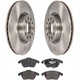 Set Placute De Frana Si Discuri De Frana, Punte Fata, Me Premium, Pentru Vw Golf V Vi Passat B6 B7, Tip Disc Ventilat, Diametru E x terior 312 mm, Grosime Disc 25 mm, Latura Montare A x Fata