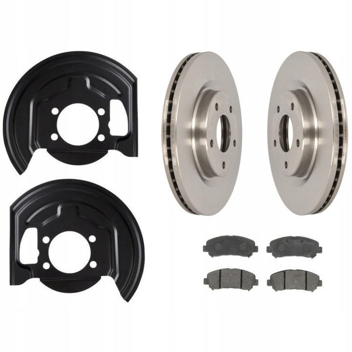 Set Placute De Frana Auto + Capace + Discuri Fata, Me Premium, Pentru Nissan Qashqai -, Diametru Disc De Frana 295.5 mm, Grosime Disc De Frana 26 mm, Numar Gauri 5, Tip Disc De Frana Ventilat