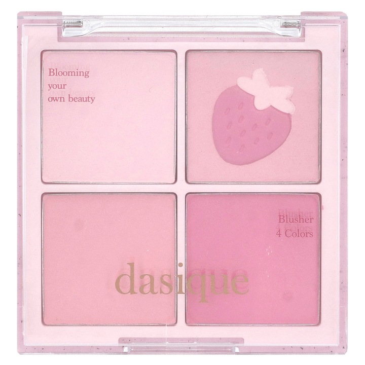 Dasique arcpirosító, Blending Mood Cheek, 06, 4 szín, 11 g