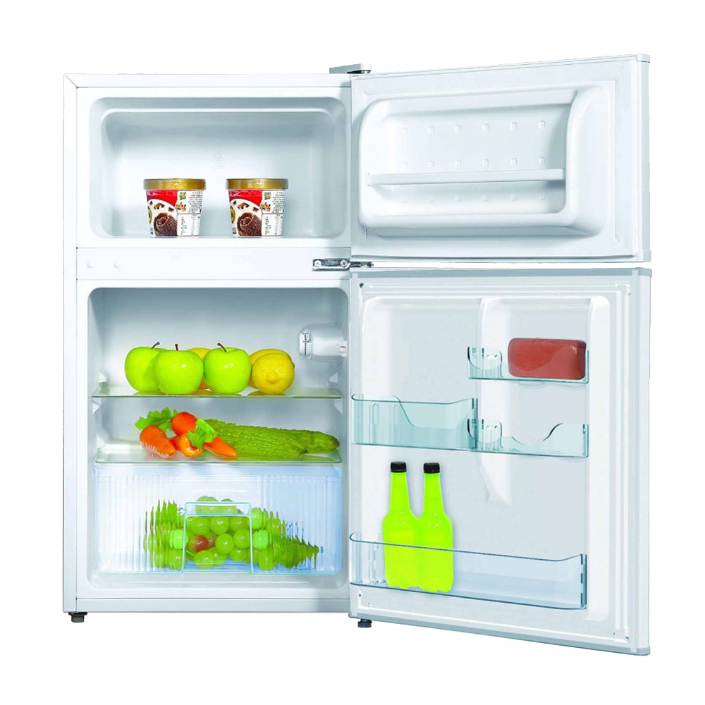 Frigider cu 2 usi Arielli ARD-113FNE, Racire statica, Control mecanic, 87 l, H 83.7 cm, Clasa E, Alb