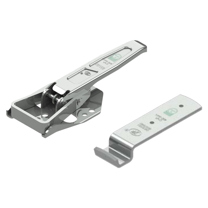 Carlig lateral cu elemente de fixare STEELPRESS ZB-04+Z-01A pentru inchidere laterala completa a remorcii