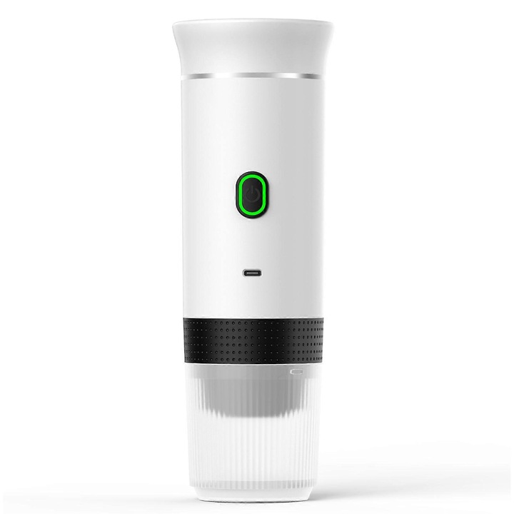 Преносима кафемашина, 60МЛ, презареждаема с USB, бяла