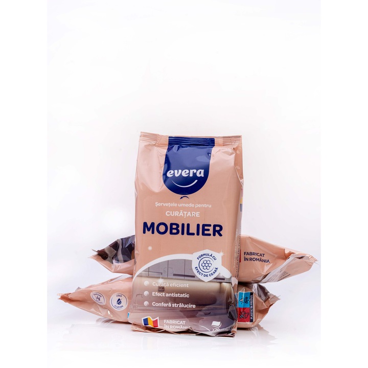 EVERA Servetele umede curatare mobila 3x70 buc