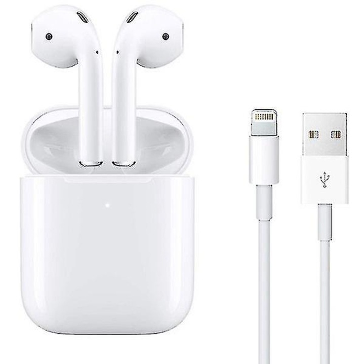 Vezeték nélküli fülhallgató, Bluetooth 5.0, Zajcsökkentés, In-ear érzékelő, Fehér