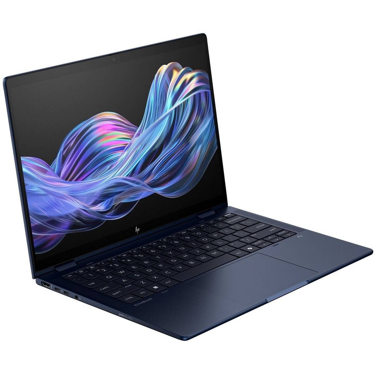 Laptop HP EliteBook X Flip G1i 14 AI 2.5K 14 inch Intel Core Ultra 7 258V 32GB 1TB SSD Windows 11 Pro Blue