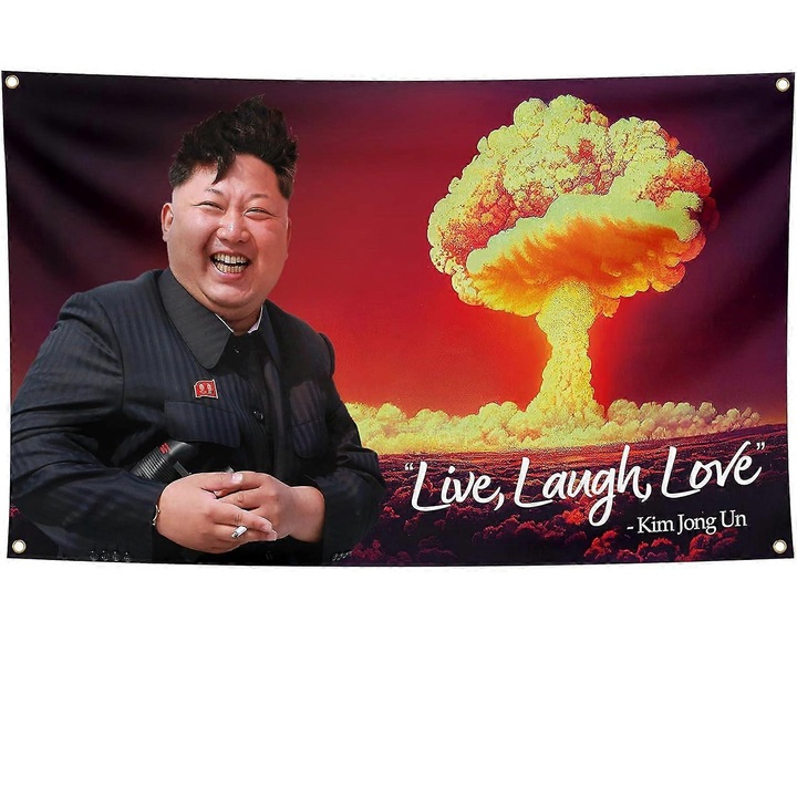 Steag decorativ 2x3FT, poliester, cusaturi intarite, culori vii, pentru camera sau petreceri