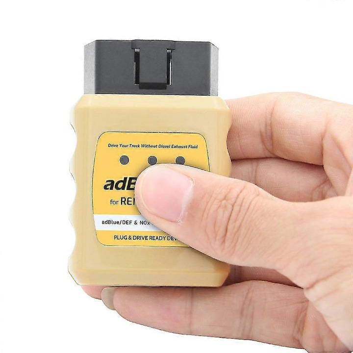 AdBlueOBD2 eszköz teherautókhoz, Plug & Drive, EURO 4/5/6 kompatibilis, 1 db-os szett