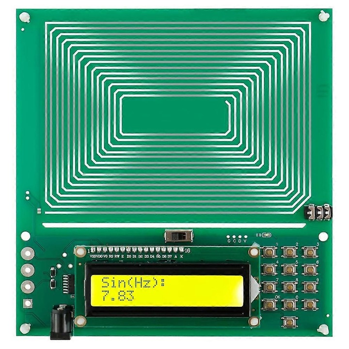Generator de rezonanta sinusoidala reglabila 0,01 Hz - 30000 Hz, generator de impulsuri cu frecventa de 7,83 Hz
