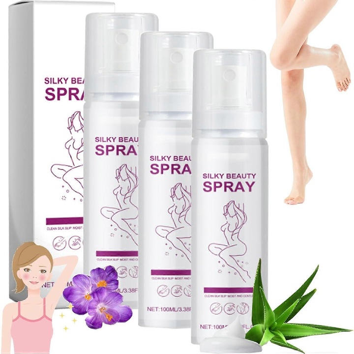 Копринен депилиращ крем, 100 мл, копринена течност за обезкосмяване, бърза епилация, подходящ както за мъже, така и за жени