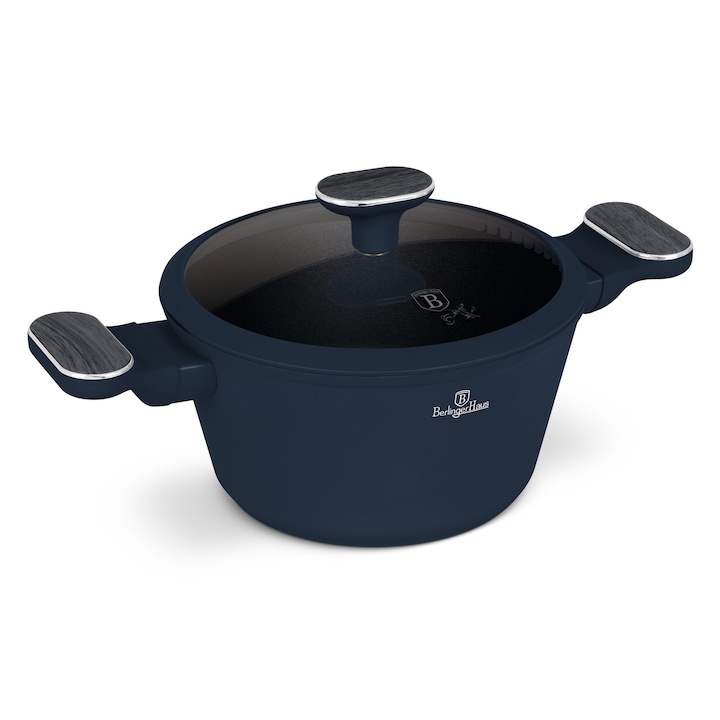 BerlingerHaus - Lábas fedővel (2, 6 L) - Deep Sea Collection - matt kék - BH/8376
