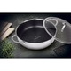 Rozsdamentes acél edény fedővel 28 cm, 3.8 L Berlinger Haus Eternal Collection BH 8515, Eterna tapadásmentes bevonattal, minden főzőlaphoz alkalmas