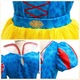 Costum fete Alba ca Zapada cu pelerina cu gluga, manusi. bagheta, coronita, 5-6 ani, Funny Party Shop®