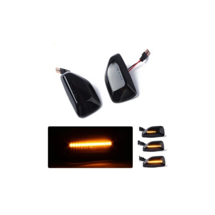 Set Module Semnalizare Led Dinamice Dacia Logan 2 2012-2020
