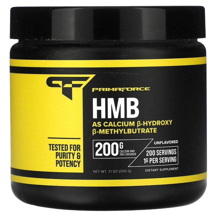 Supliment alimentar HMB, Primaforce, 200 g