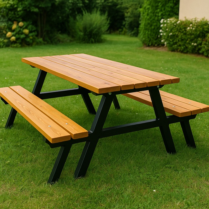 Set de picnic - masa + 2 banci