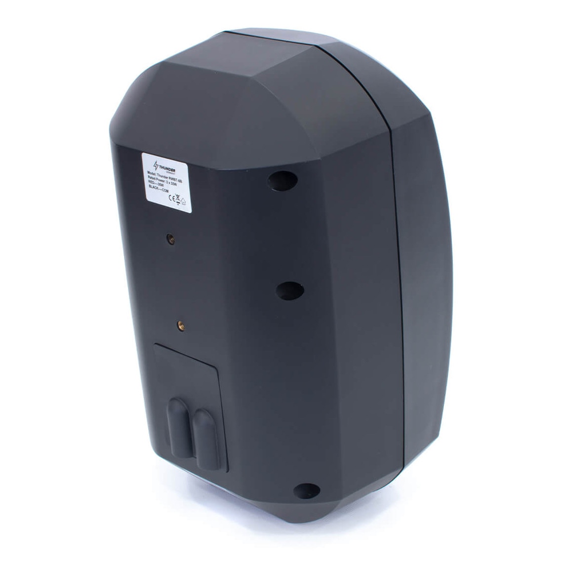 Pereche de boxe de perete, Thunder RWBT-6B 2x30W, 6,5″ – negru