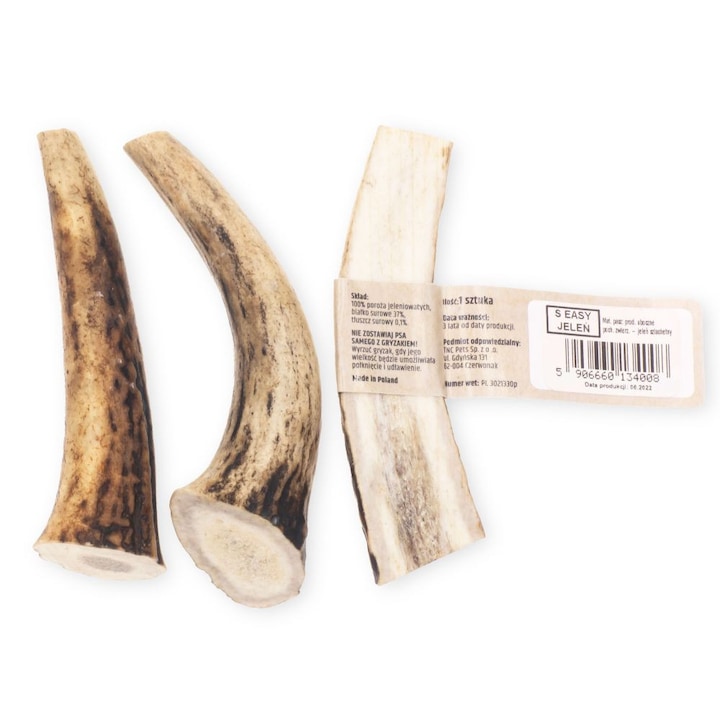 Coarne de cerb 4DOGS ORIGINAL, 3 bucati - eMAG.ro