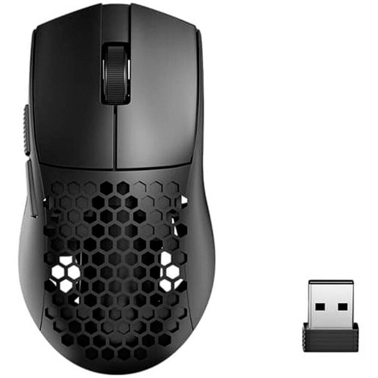 Mouse gaming wireless/cu fir Redragon Astrolabe Lite, 8000 DPI, senzor optic Pixart 3313, micro switch-uri Huano, Negru