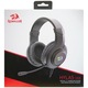 Casti gaming cu fir Redragon Hylas, difuzoare 50mm, iluminare RGB, Negru