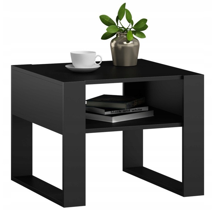 Mese Kaja, Per La Vita, 60x63,6x50cm, negru